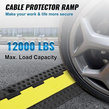Cable Protector Ramp Channel High Lbs Load Wire Cover Ramp For Wires Cables 1