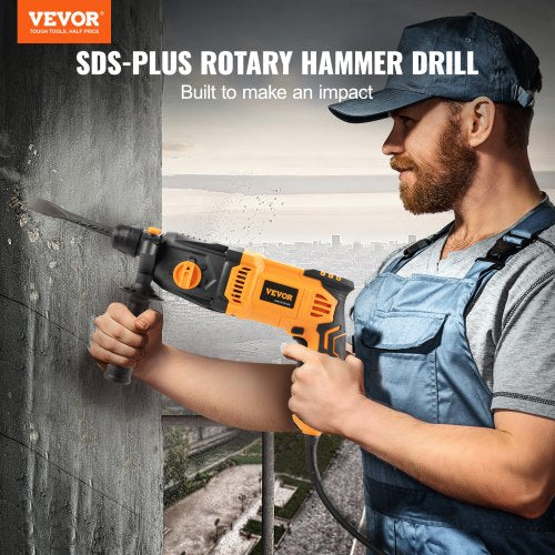 Corded Drills Electric Demolition Hammers SDSPlus Rotary Hammer Drill Power Tool 2