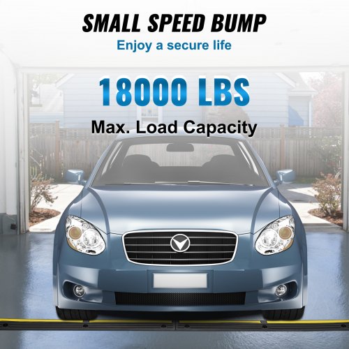Cable Protector Ramp Channel Rubber Speed Bumps High Lbs Axle Capacity Floor Cord Cable Protector 1