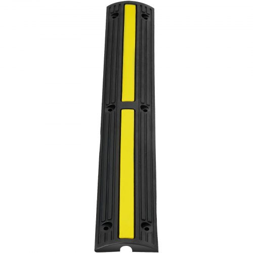 Cable Protector Ramp Channel Rubber Speed Bumps High Lbs Axle Capacity Floor Cord Cable Protector 9