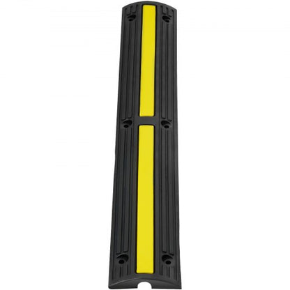 Cable Protector Ramp Channel Rubber Speed Bumps High Lbs Axle Capacity Floor Cord Cable Protector 9