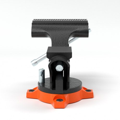 Heavy Duty Bench Vise With Anvil Swivel Base And Multipurpose Jaw 9