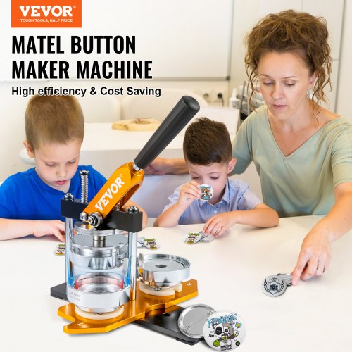 Button Maker Machine Badge Press Kit With Button Parts Circle Cutter Magic Book Perfect DIY Gifts F 2
