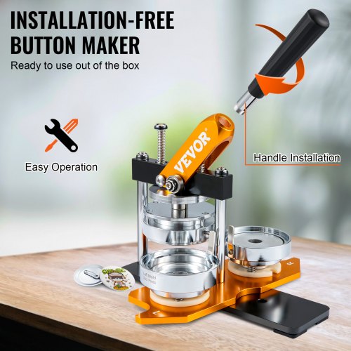 Button Maker Machine Badge Press Kit With Button Parts Circle Cutter Magic Book Perfect DIY Gifts F 5