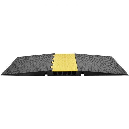 Durable Channel Rubber Cable Guard For ADA Compliant Driveway Speed Control High Lbs Load Capacity  7