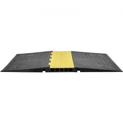 Durable Channel Rubber Cable Guard For ADA Compliant Driveway Speed Control High Lbs Load Capacity  7