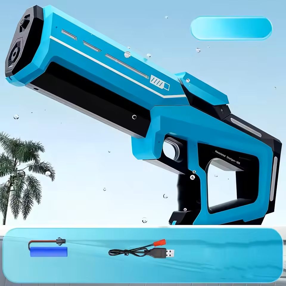Electric Water Gun Automatic Squirt Blaster Outdoor Toy 10