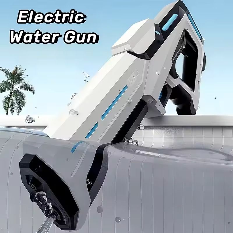 Electric Water Gun Automatic Squirt Blaster Outdoor Toy 1