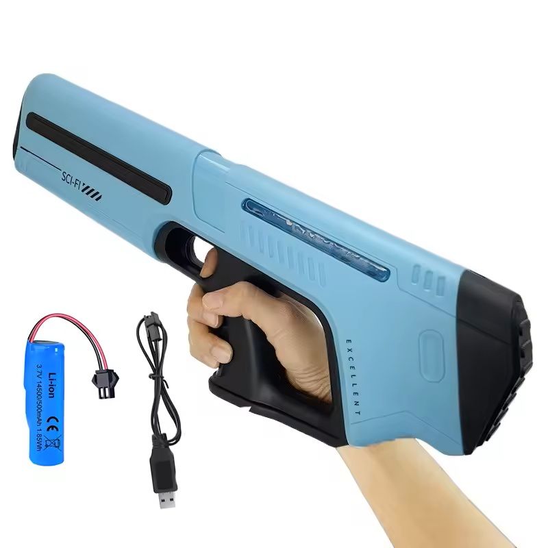 Electric Water Gun Automatic Squirt Blaster Outdoor Toy 6