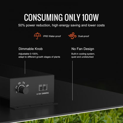 Samsung Diodes LED Grow Light Greenhouse Growing Full Spectrum Dimmable Lamp For Indoor Plants Veg  3