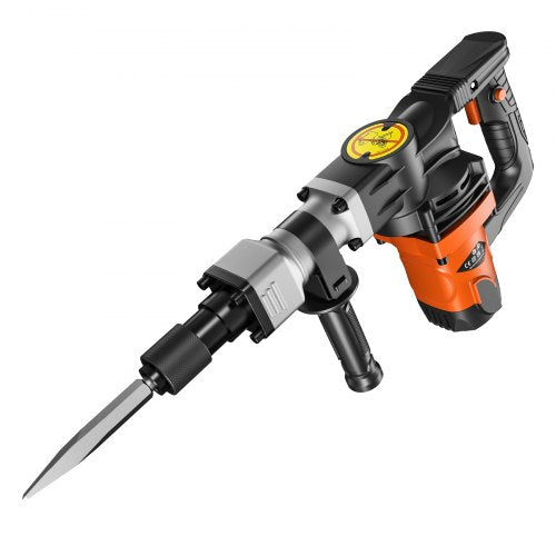 Electric Hammer Demolition Jack Hammer Concrete Breaker With Chisel Bit Industrial Power Tool 7