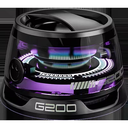 Magnetic Bluetooth Speaker Portable Mini Travel Stereo Light