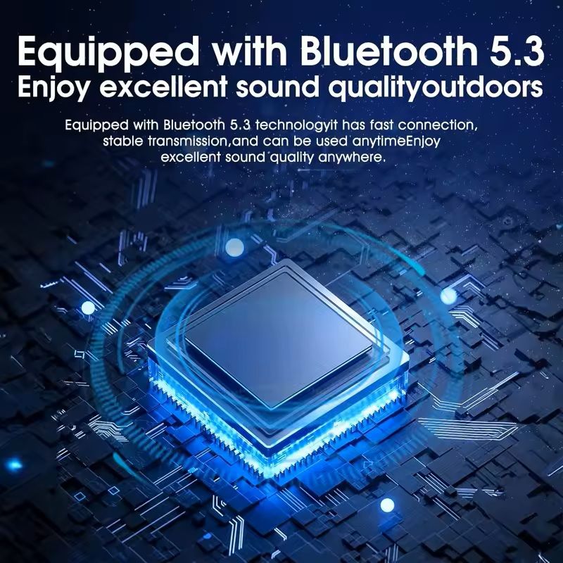 Magnetic Bluetooth Speaker Portable Mini Travel Stereo Light 5