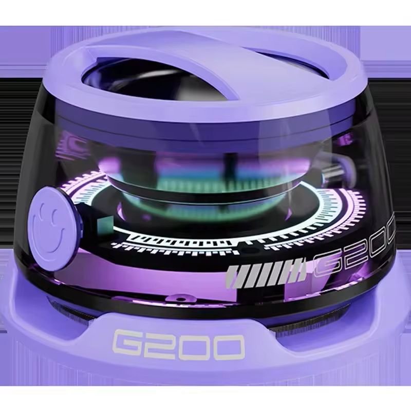 Magnetic Bluetooth Speaker Portable Mini Travel Stereo Light 6