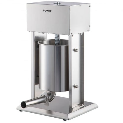 Electric Sausage Stuffer Vertical Stainless Steel Machine With Foot Pedal Stepless Speed Control St 8