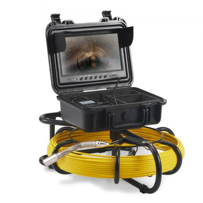 Sewer Camera Semi Rigid Cable Waterproof Inspection Camera With DVR And SD Card 9