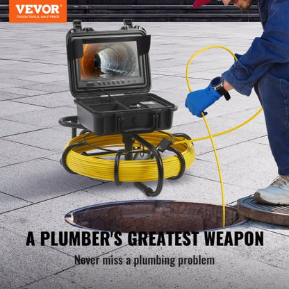Sewer Camera With DVR Function Inspection Camera Waterproof Camera Adjustable LEDs SD Card 1