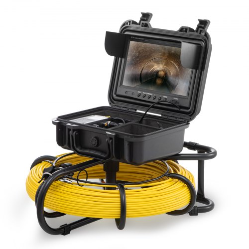 Sewer Camera With DVR Function Waterproof SD Card For Pipeline Inspection Home Sewer Line Duct Drai 8