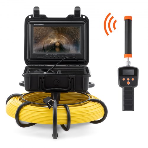 Sewer Camera With Locator Pipeline Inspection Camera With DVR Function Camera With Adjustable LEDs  7