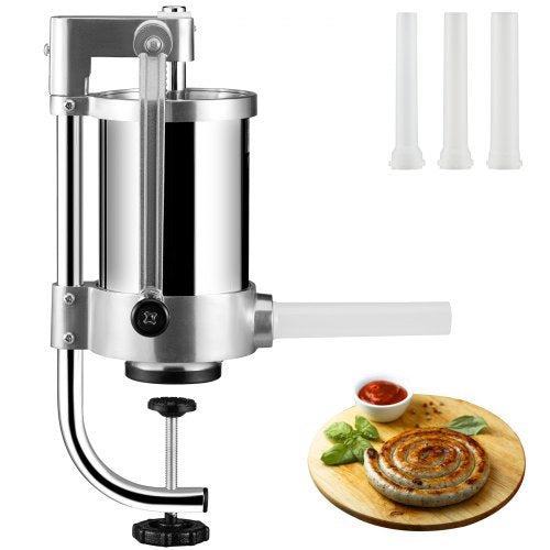Sausage Stuffer Stainless Steel Homemade Sausage Maker High Capacity