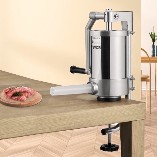 Sausage Stuffer Stainless Steel Homemade Sausage Maker High Capacity 5