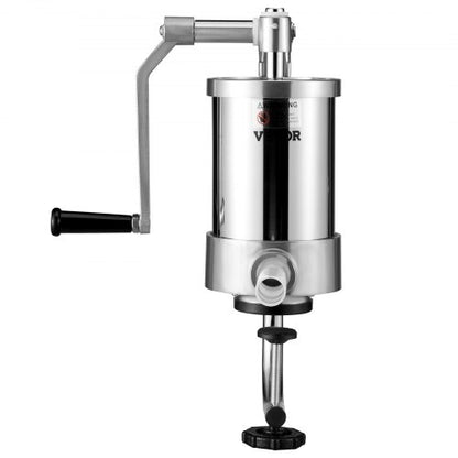 Sausage Stuffer Stainless Steel Homemade Sausage Maker High Capacity 9