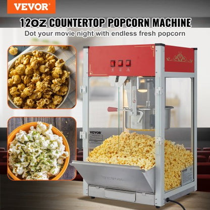 Popcorn Popper Machine Countertop Popcorn Maker Tempered Glass Popcorn Maker With Stainless Steel S 1