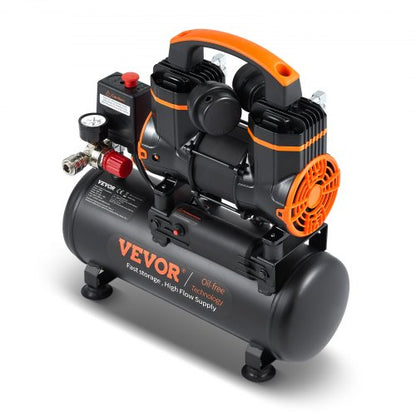 Oil Free Compressor Tank Air Compressor Max PSI For Woodwork Nailing Auto Repair 9