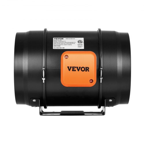 Inline Duct Fan Variable Speed Controller Ventilation Exhaust Fan Quiet AC Motor Cooling Booster Fo 9