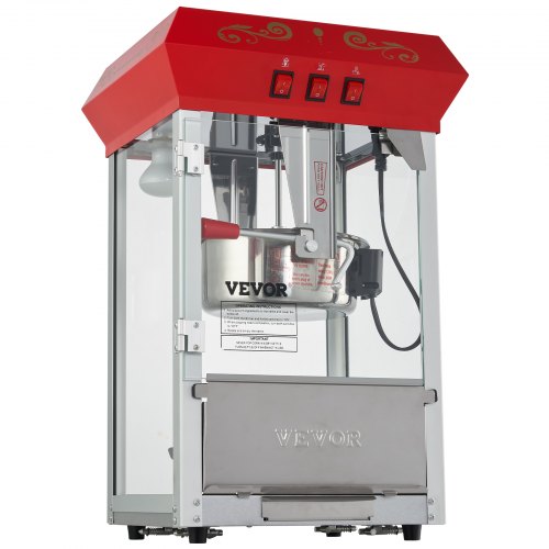 Countertop Popcorn Maker Popcorn Popper Machine High Capacity High Yield Popcorn Machine 8