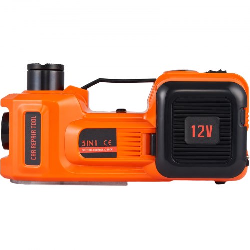 Portable Car Lift Electric Car Jack LBS Hydraulic Jack With Electric Impact Wrench Built In Inflata 8