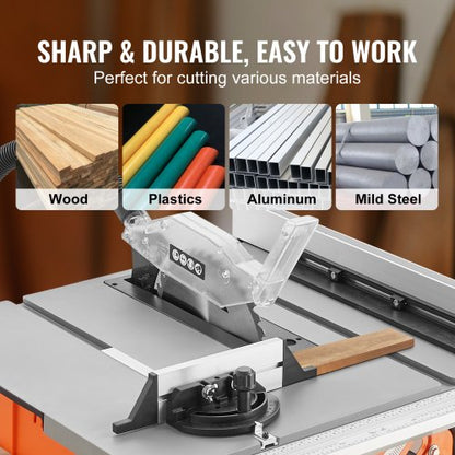 Table Saw With Stand Speed To High RPM Compact Portable Jobsite Saw Sliding Miter For Wood And Furn 3