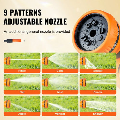 Water Hose Reel Retractable Hose Reel Swivel Wall Mounted Garden Reel Auto Rewind Heavy Duty Outdoo 6