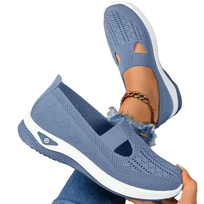 Breathable Soft Sole Walking Flats For Women 4