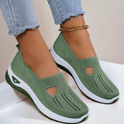 Breathable Soft Sole Walking Flats For Women 6