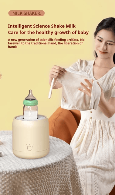 SmartMix Electric Baby Formula Shaker – USB Rechargeable Milk Mixer for Hassle-Free Feedings