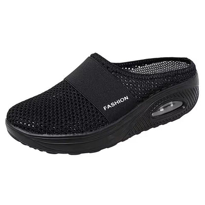 Womens Breathable Slip On Walking Sandals With Arch Support 3