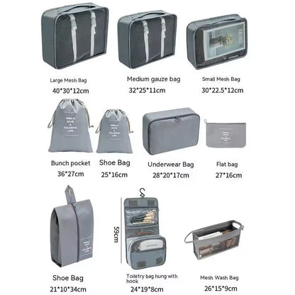 Travel Organizer Packing Cubes Set For Luggage And Clothes 3