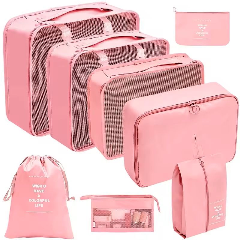 Travel Organizer Packing Cubes Set For Luggage And Clothes 14