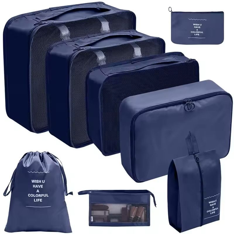 Travel Organizer Packing Cubes Set For Luggage And Clothes 15