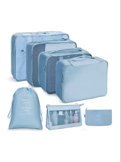 Travel Organizer Packing Cubes Set For Luggage And Clothes 24