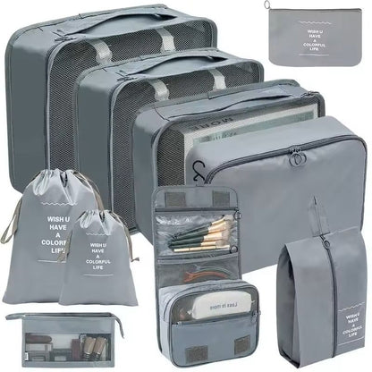 Travel Organizer Packing Cubes Set For Luggage And Clothes 25