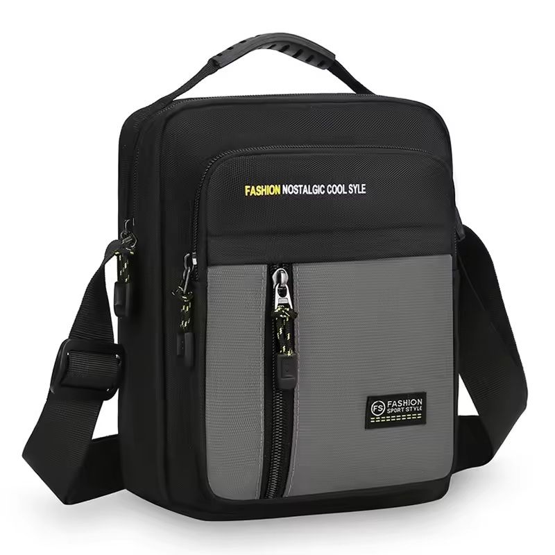 Mens Crossbody Shoulder Bag With Multi Pockets 9