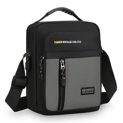 Mens Crossbody Shoulder Bag With Multi Pockets 9