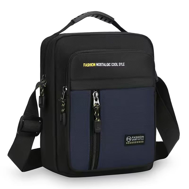 Mens Crossbody Shoulder Bag With Multi Pockets 8