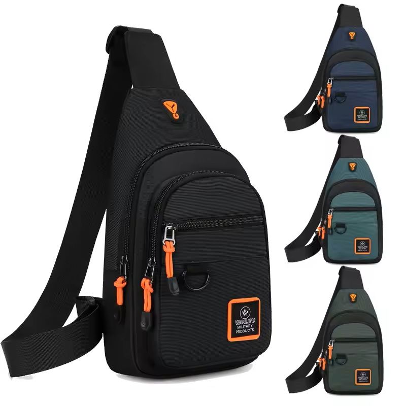 Mens Waterproof Hiking Crossbody Shoulder Chest Bag