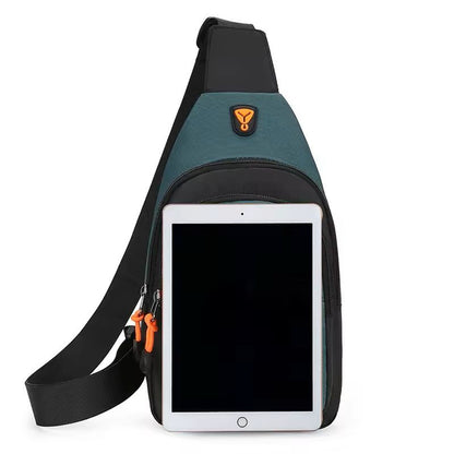 Mens Waterproof Hiking Crossbody Shoulder Chest Bag 2