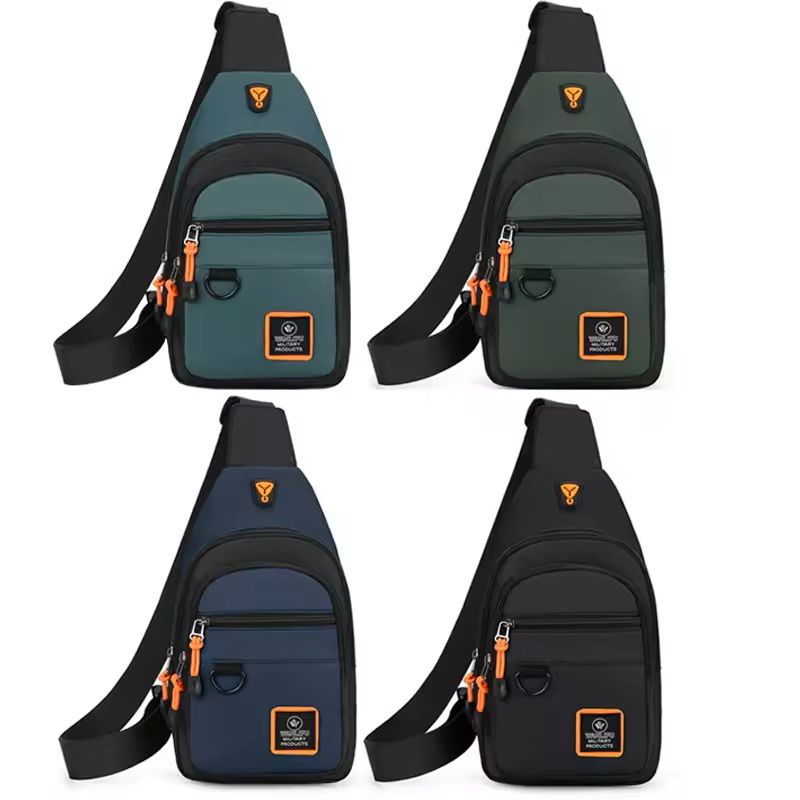 Mens Waterproof Hiking Crossbody Shoulder Chest Bag 5