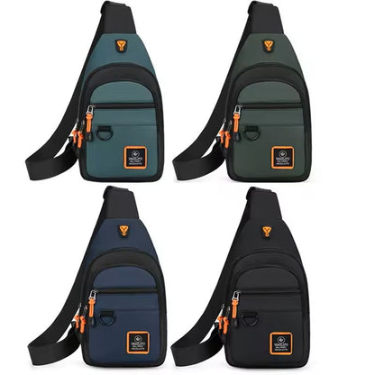 Mens Waterproof Hiking Crossbody Shoulder Chest Bag 5