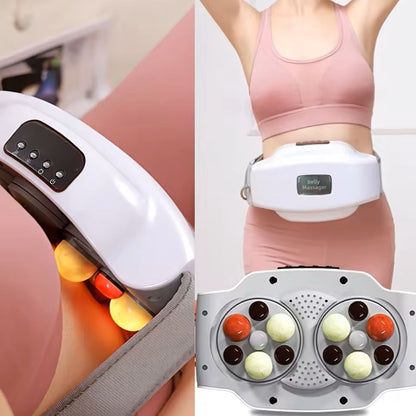 Multifunctional Abdominal Massager Heating and Rubbing Tool